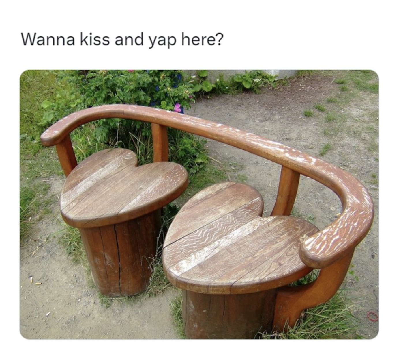 Furniture - Wanna kiss and yap here?